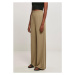 Ladies Modal Wide Leg Pants - khaki