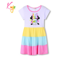 Dívčí šaty - KUGO MS1721, růžová Barva: Růžová