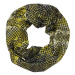 Finmark MULTIFUNCTIONAL SCARF Multifunkční šátek, žlutá, velikost