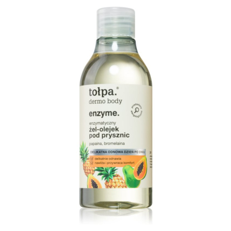 Tołpa Dermo Body Enzyme sprchový olej pro regeneraci pokožky 300 ml