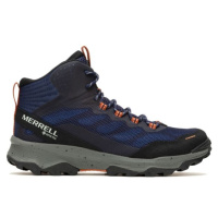 Merrell SPEED STRIKE MID GTX Pánská outdoorová obuv, tmavě modrá, velikost 46.5