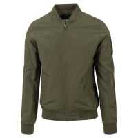 Bunda Light Bomber Jacket tmavě olivová