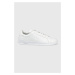 Kožené sneakers boty Polo Ralph Lauren HRT CT II bílá barva