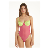 Tezenis Balkonové Body Colorful Tulle Žena Zelená