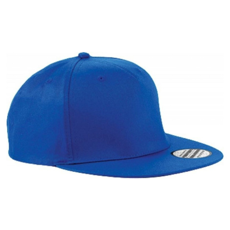 Beechfield 5-panelová snapback raperská čepice s rovným kšiltem