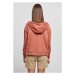 Ladies Organic Terry Zip Hoody - terracotta