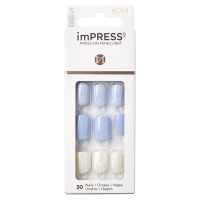 KISS Samolepící nehty imPRESS Nails Lavender Whisper 30 ks