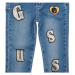 Guess DENIM FIT PANTS Modrá