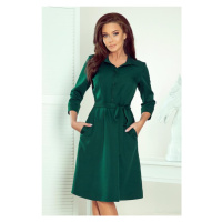 Dámské šaty Numoco 286-1 Sandy | zelená