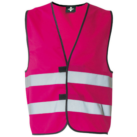 Korntex Dortmund Unisex reflexní vesta KX100 Magenta