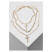 Layering Cross Necklace - gold