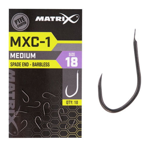 Matrix háčky mxc-1 barbless spade 10 ks - 16
