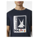 Helly Hansen SHORELINE 2.0 Pánské triko, tmavě modrá, velikost