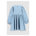 Dětské riflové šaty Coccodrillo mini, oversize