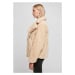 Dámský kabát // Urban Classics / Ladies Sherpa Biker Jacket unionbeige