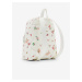 Bílý dámský květovaný batoh Desigual Delirium Mombasa Mini