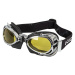 W-TEC Supafly Moto brýle stříbrná/černá
