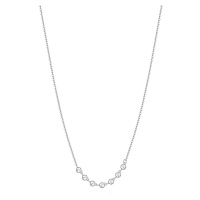 Brosway Něžný náhrdelník s čirými krystaly Symphonia BYM131