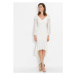 Bonprix BODYFLIRT elegantní šaty Barva: Bílá, Mezinárodní