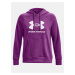 Tmavě fialová mikina Under Armour UA Rival Fleece Big Logo Hdy