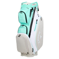 Callaway ORG 14 Aqua/White/Silver Heather Cart Bag