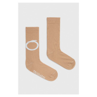 Ponožky Trussardi dámské, hnědá barva