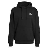 adidas ESSENTIALS FLEECE Pánská mikina, černá, velikost