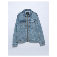 Big Star Man's Jacket Outerwear 130412 Light Denim-167