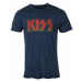 Tričko metal pánské Kiss - Classic Logo - ROCK OFF - KISSSWASH02MN