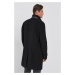 Kabát Boss pánský, černá barva, přechodný