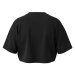Tričko dsquared easy tee cropped t-shirts černá
