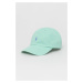 Bavlněná čepice Polo Ralph Lauren tyrkysová barva, s aplikací