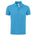 SOĽS Prime Pánské polo triko SL00571 Aqua