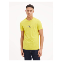 Calvin Klein pánské žluté tričko