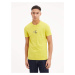 Calvin Klein pánské žluté tričko