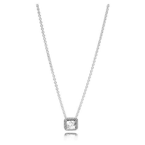 Pandora Luxusní náhrdelník s třpytivým přívěskem Timeless 396241CZ-45