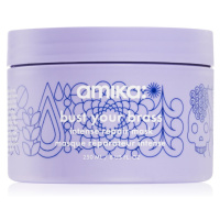 amika Bust Your Brass Cool Blonde intenzivní regenerační maska pro blond a šedivé vlasy 250 ml