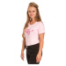Meatfly dámské tričko Luna Baby Pink | Růžová