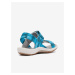 Modré holčičí vzorované sandály Keen Elle Backstrap