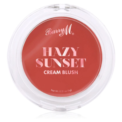 Barry M Hazy Sunset krémová tvářenka odstín Evening Daze 6 g
