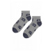 Steven 025-045 šedý melanž Panské ponožky