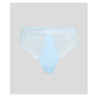 Spodní prádlo karl lagerfeld tailored lace bikini brief modrá