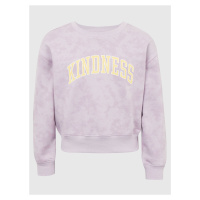 Světle fialová holčičí mikina s nápisem GAP Kindness
