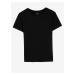 Černé dámské basic tričko Marks & Spencer
