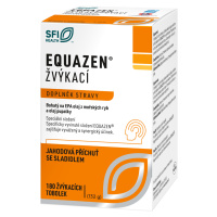EQUAZEN jahodová příchuť žvýkací tobolky 180 ks