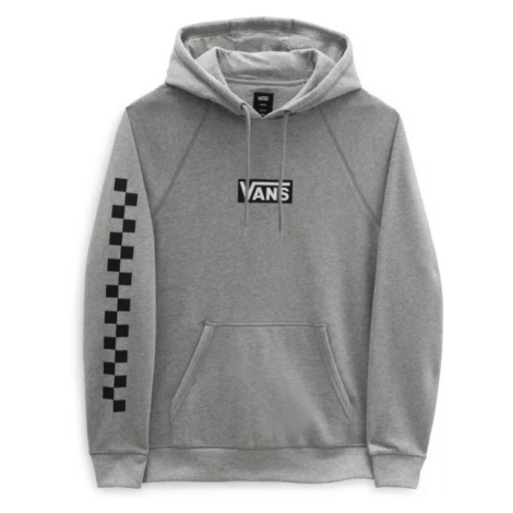 Pánská mikina Vans VERSA STANDARD HOODIE CEENT HEATHER/CHECKERBRD