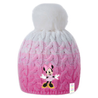 Minnie Mouse - licence Dívčí čepice - Minnie Mouse 5239A850, růžová Barva: Růžová