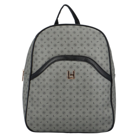 Luxusní dámský batoh Berumo, šedá L&H