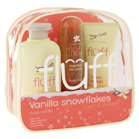 Fluff Vanilla Snowflakes dárková sada (na tělo)