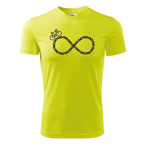 Pánské tričko Cyklistické nekonečno - ideální tričko pro cyklisty BezvaTriko